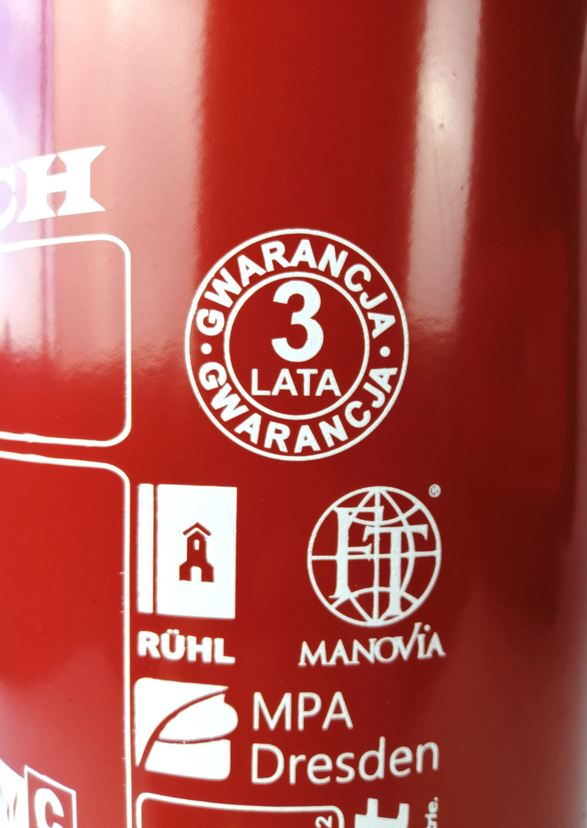 Pulverfeuerlöscher 6 kg