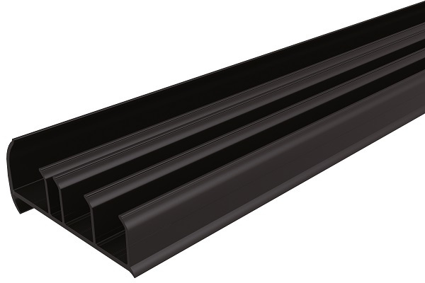 Uszczelka PVC/gumowa do zabudowy chłodni L=25 mm, B=80 mm, H=12,5 mm, P=18 mm, A=11 mm