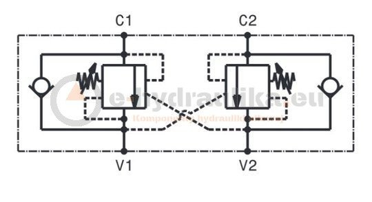 CBF OVCDEL1202A-RETURN 1/2" Ventil