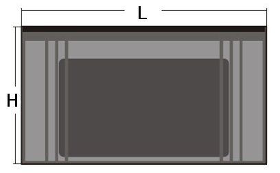 chlapacz gładki  000811( wymiary: L=550/500/450, H=300, i=100)