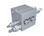 Double flanged valves for hydraulic Motorhydraulic valves