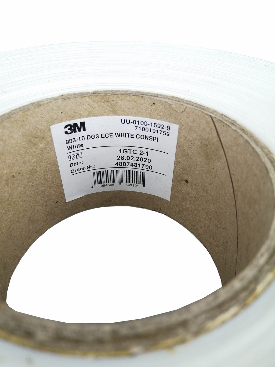 3M PREMIUM CLASS Weiß 1m confrontladerBand