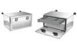 Premium stainless steel toolbox Bawer E8 253 max load 99kg