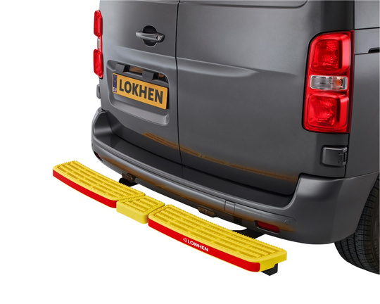 Footstool for VAN PEDDY 3-piece van yellow