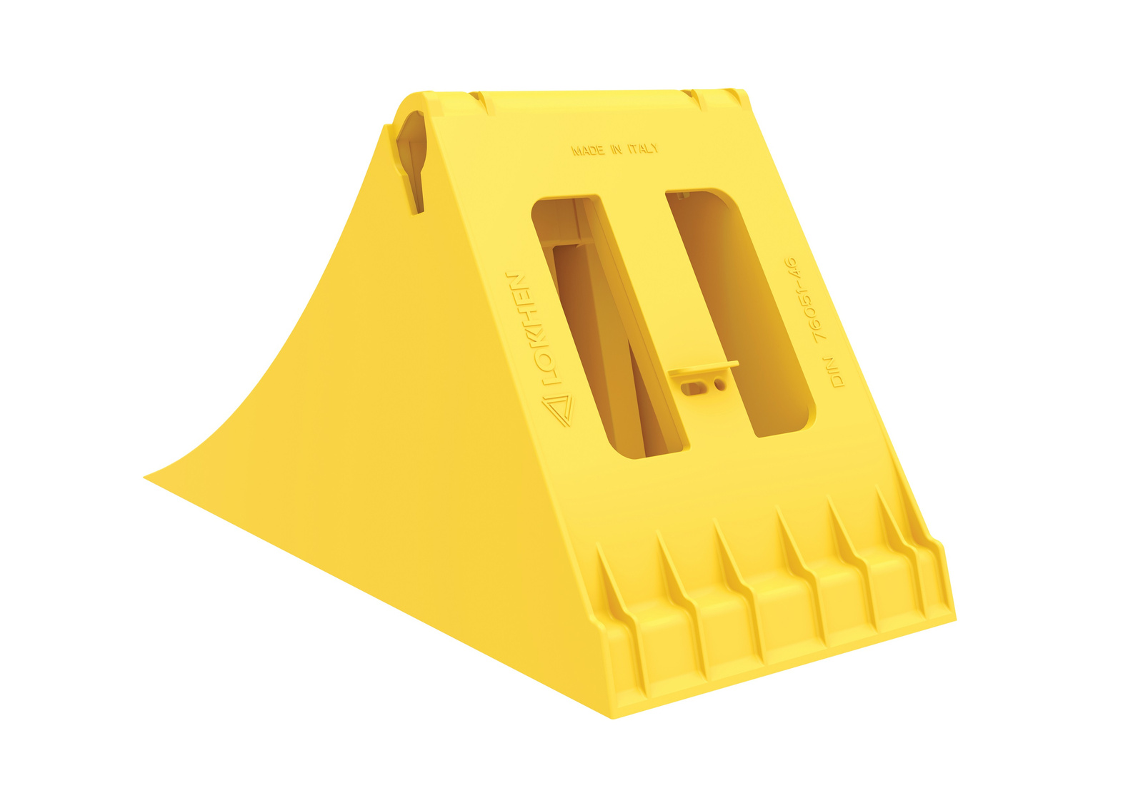 wheel chock G46 yellow (TK2006, 600000200)
