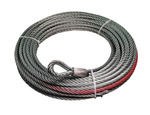 Steel rope 12 mm for winches length 30 m