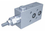 Single-acting balancing valve
