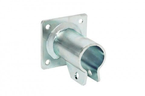 galvanized socket with 4 holes Ø42