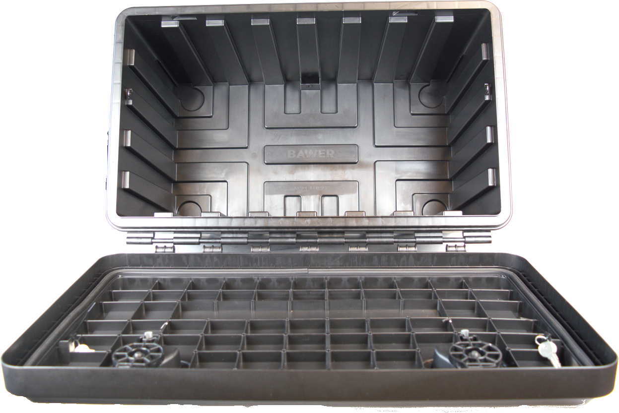 Basic Bawer polypropylene toolbox E025003 max load 50kg without logo