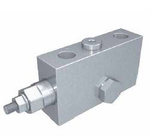Single flanged passage valves