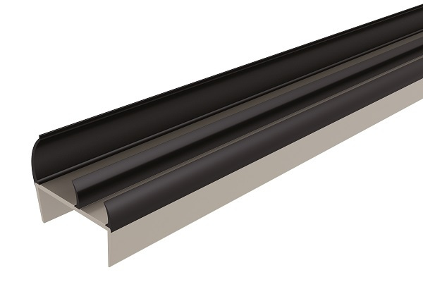 PVC/Gummi-Dichtung für Kühlkörper L=34 mm, B=67 mm, H=16 mm, P=14 mm