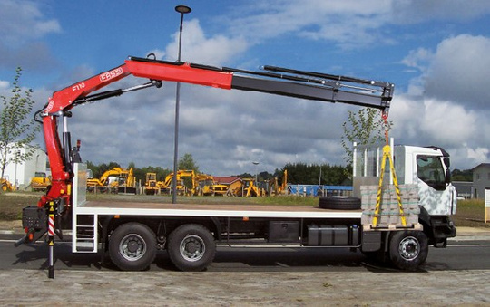 FASSI F110B.2 hydraulic crane HDS