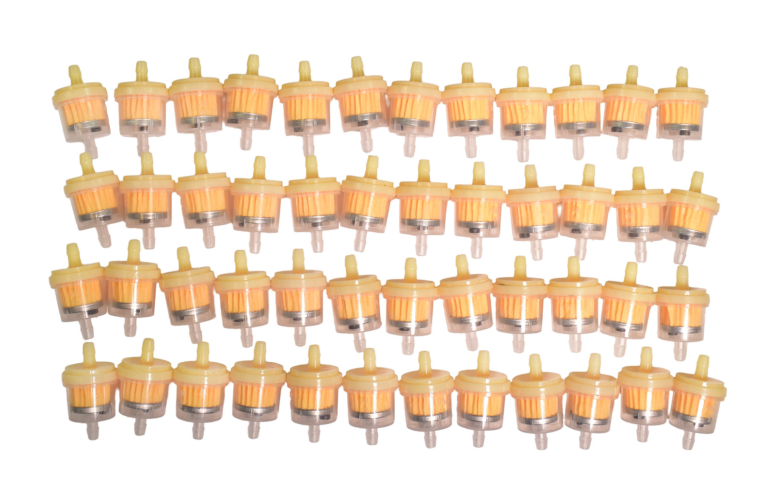 Zestaw 50x Filtr Paliwa Uniwersalny 6mm – Kosiarka, Skuter, Quad