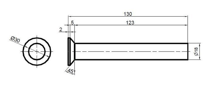 Verriegelungsstift 15266100/R/L