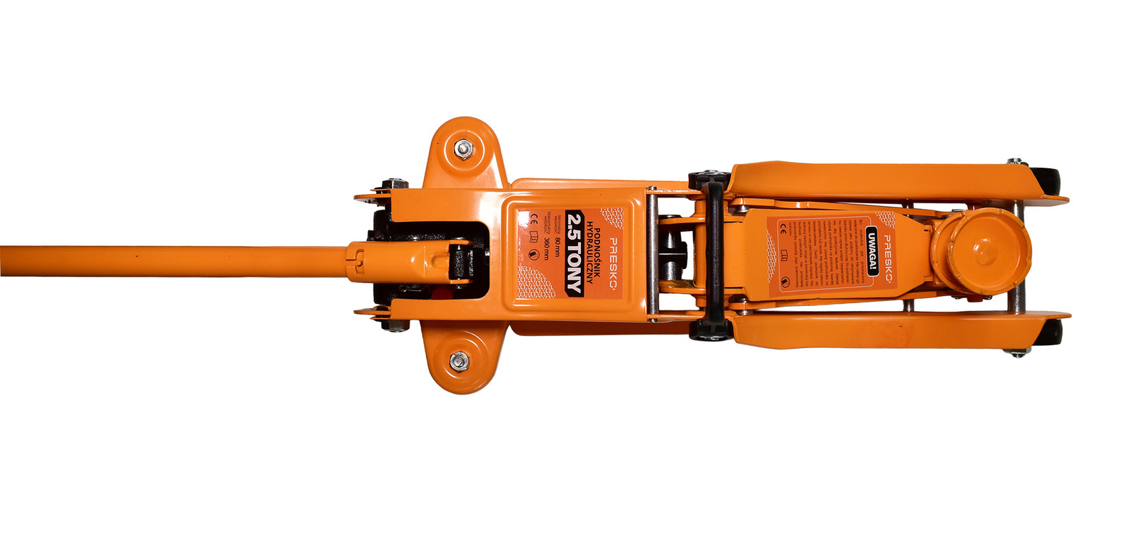 Podnośnik hydrauliczny ŻABA niskoprofilowy 2.5T lewarek 80mm - 360mm 2500kg