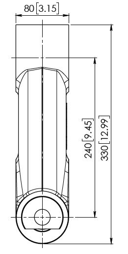 Connector for rotator BR2/30