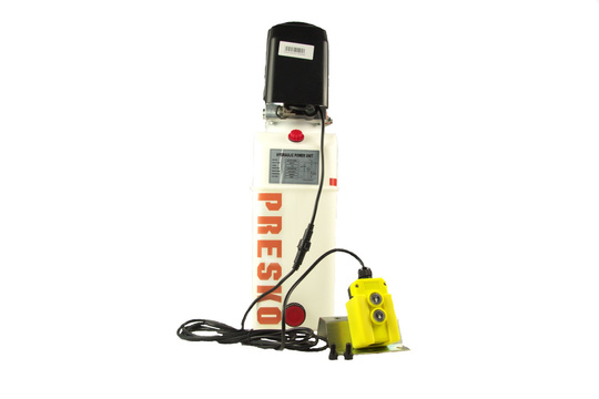 PRESKO double-acting hydraulic power pack 24 V - 2,5 kW -13L 
