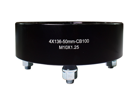 Quad-Distanzstück 4x136-50mm-CB100-M10x1.25 Can-Am Kawasaki Satz mit 2 Stück.