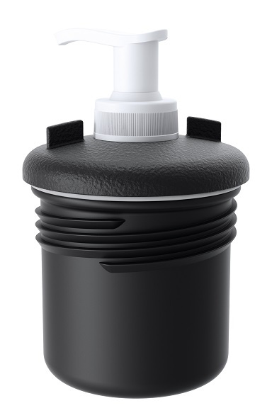 Black soap container for LOKHEN water tank