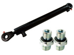 Cylinder 40-22-350 stroke 350mm folded length 560mm + nipples