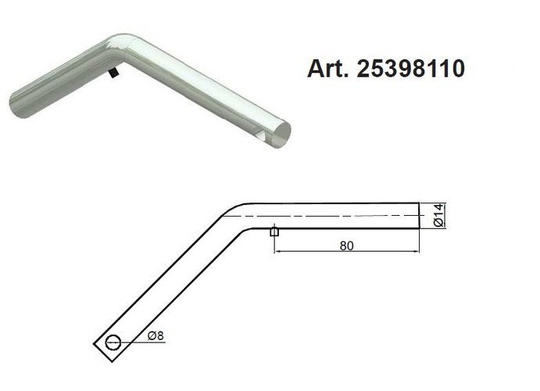 Tipping ball end set ⌀ 50