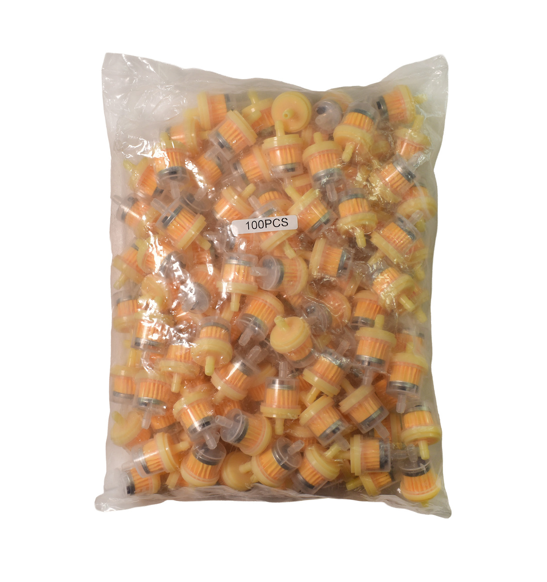 Zestaw 100x Filtr Paliwa Uniwersalny 6mm – Kosiarka, Skuter, Quad