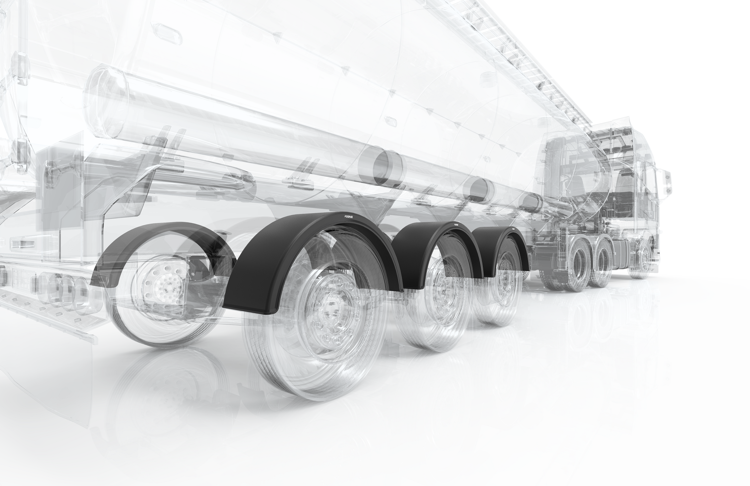 Polyethylene fender, smooth, DK15 series