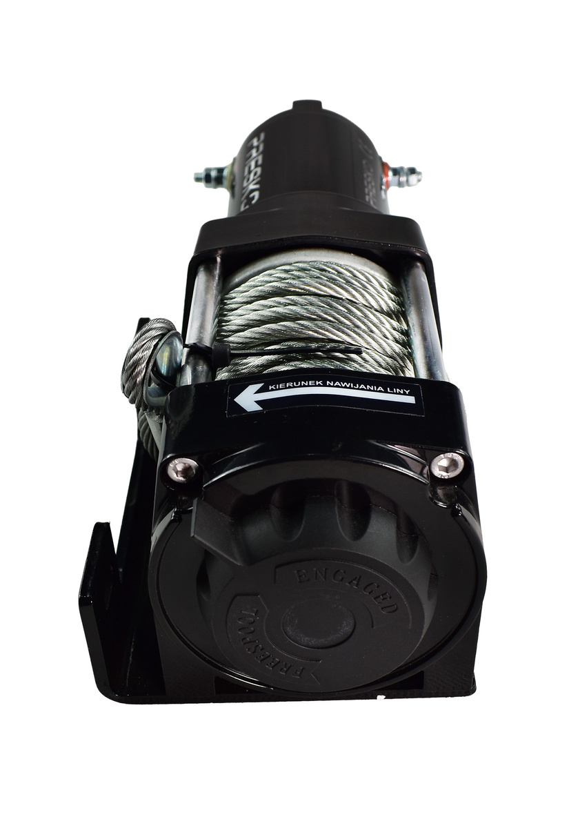 Wyciągarka PRESKO T-REX3.0 12V 1360kg QUAD PŁUG ATV UTV LINA STALOWA