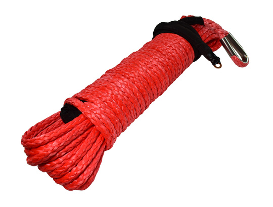 Synthetic rope 12 mm x 25 m for winches