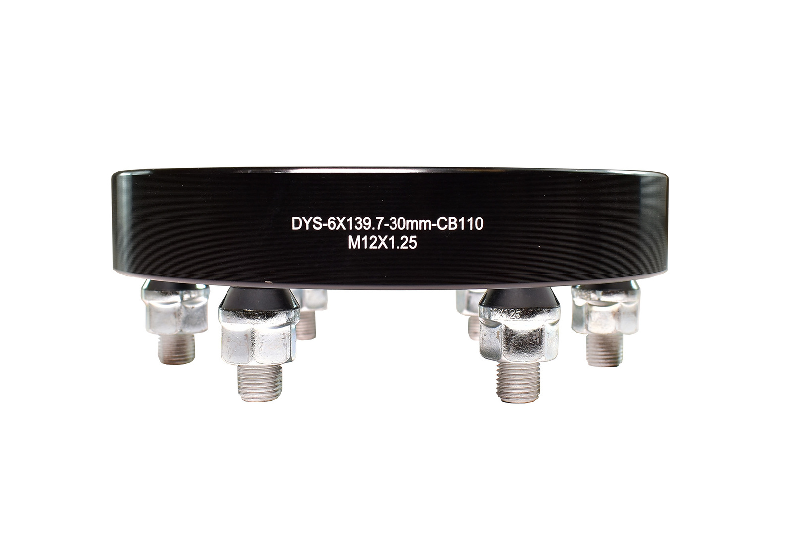 Wheel spacer DYS12-6x139.7-30mm-CB110- M12x1.25. Nissan