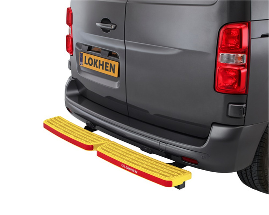 VAN PEDDY van Fußstütze 2-teilig gelb