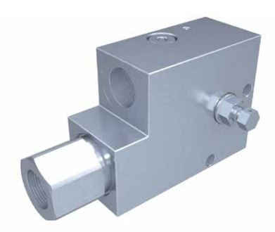 Single through-valve