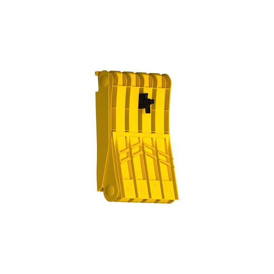 ORIGAMY E53 single folding wedge holder, 107 mm plastic