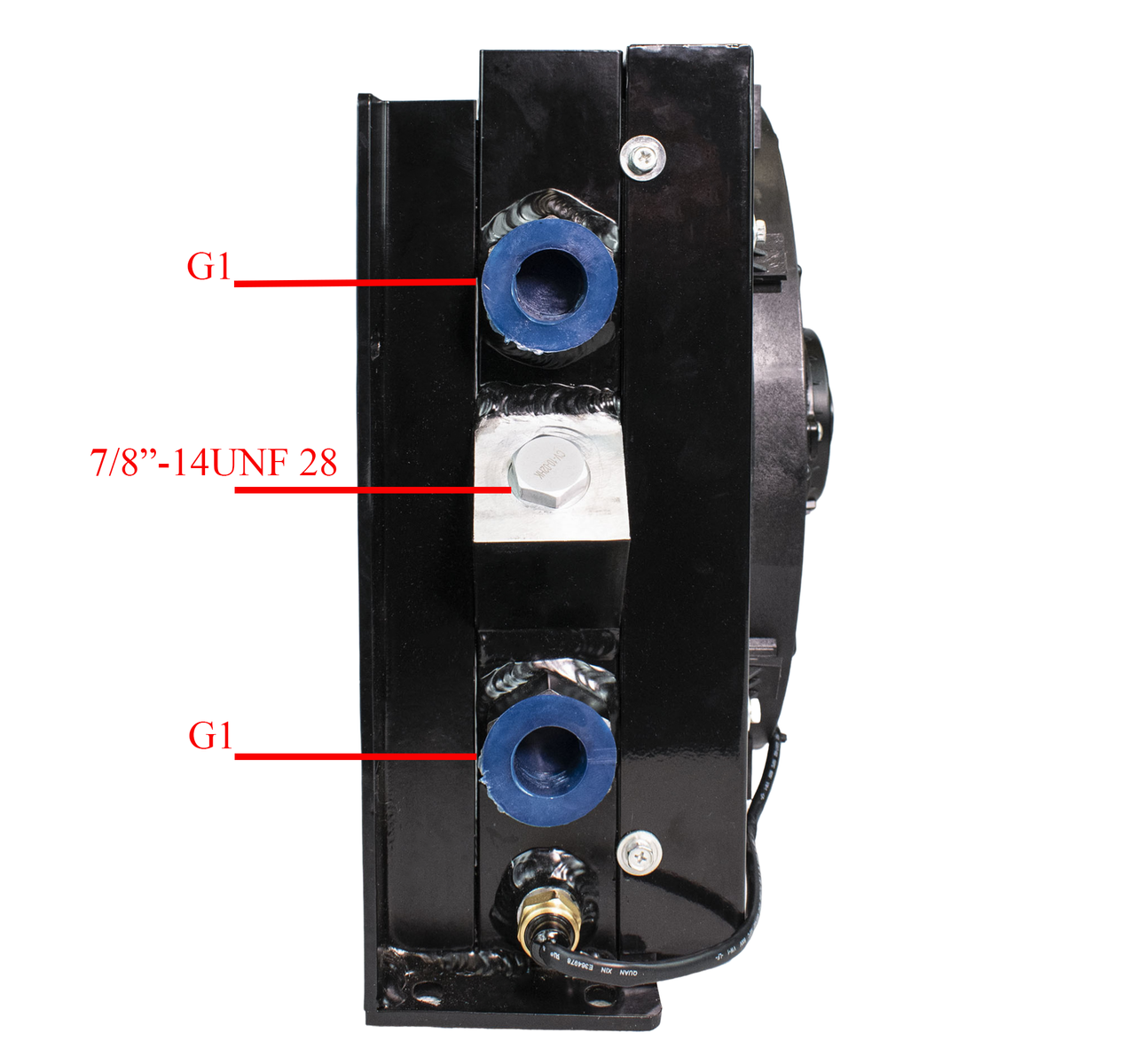 Ölkühler hydraulisch AH1417T-CA 150L/min 24V