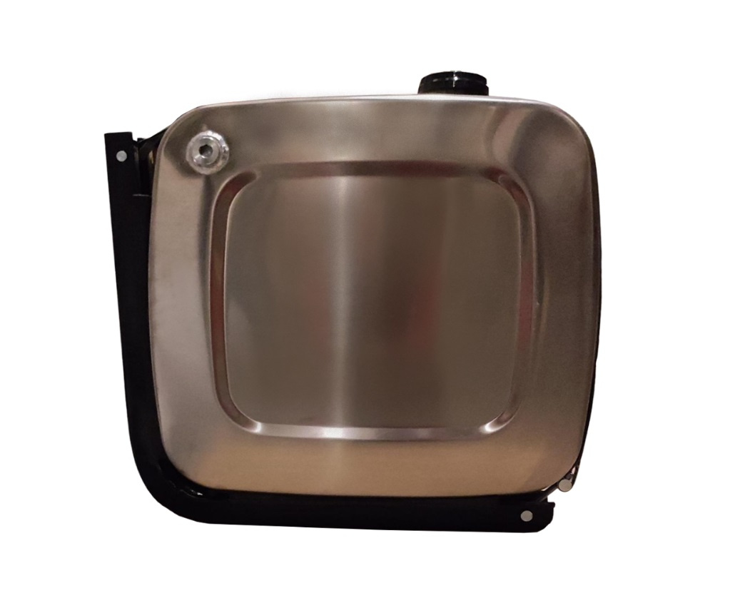 65L Aluminum Oil Tank, 40x50x38 cm