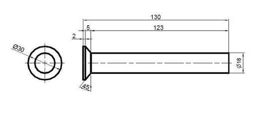 Verriegelungsstift 15266100/R/L