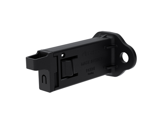 ORIGAMY E53 single folding wedge holder, 107 mm plastic