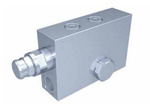 Single-acting balancing valve