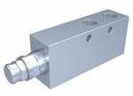 Single through-valve