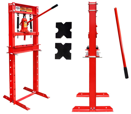 Shop Press workshop 12 T ton + set of prisms Original PRESKO