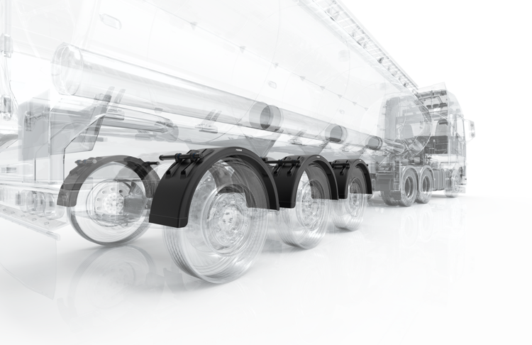 Polyethylene fender with integrated adjustable supports