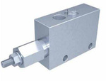 Single through-valve