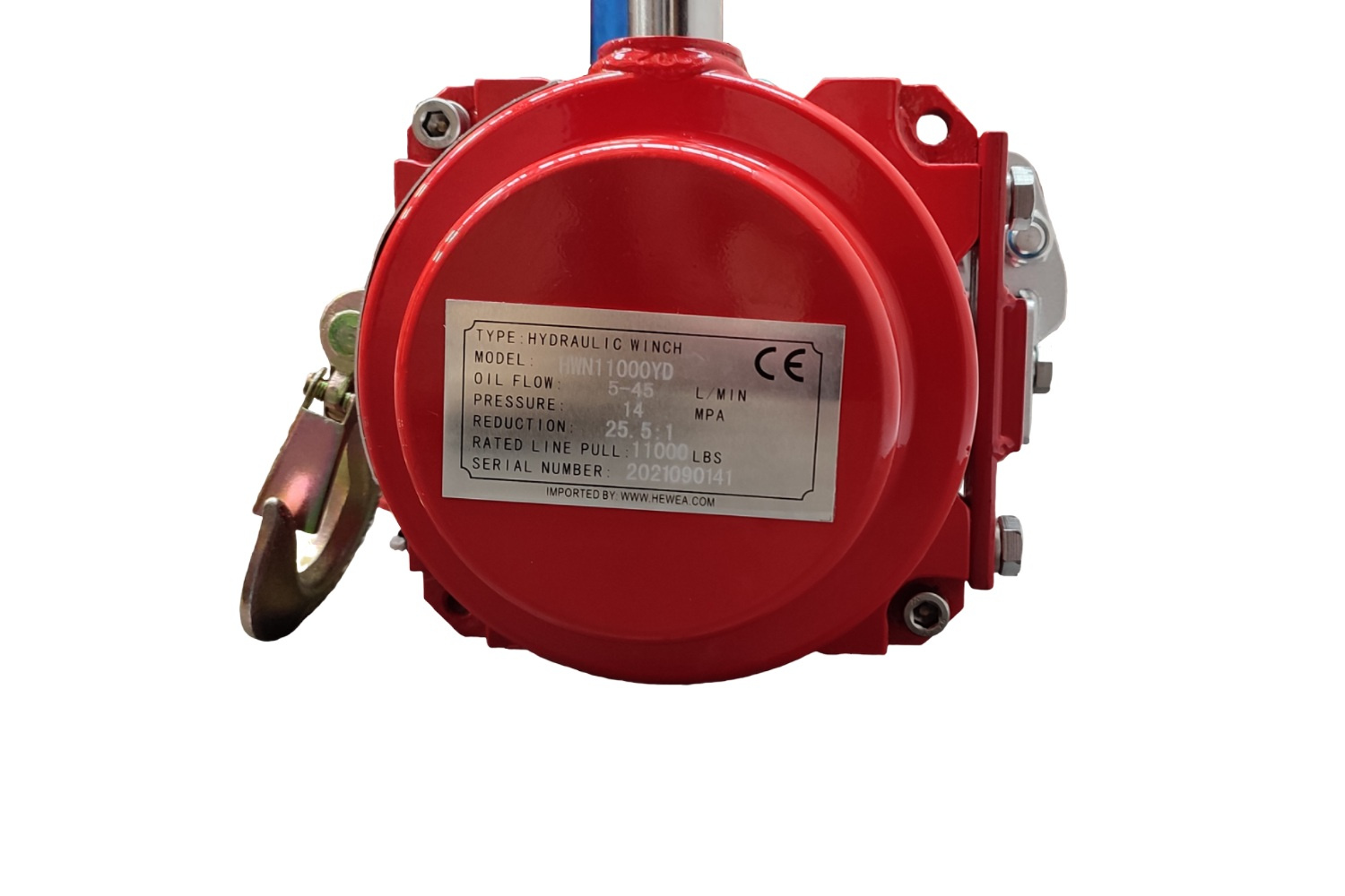 Wyciągarka wciągarka hydrauliczna Runva HWN11000YDRF + rolki