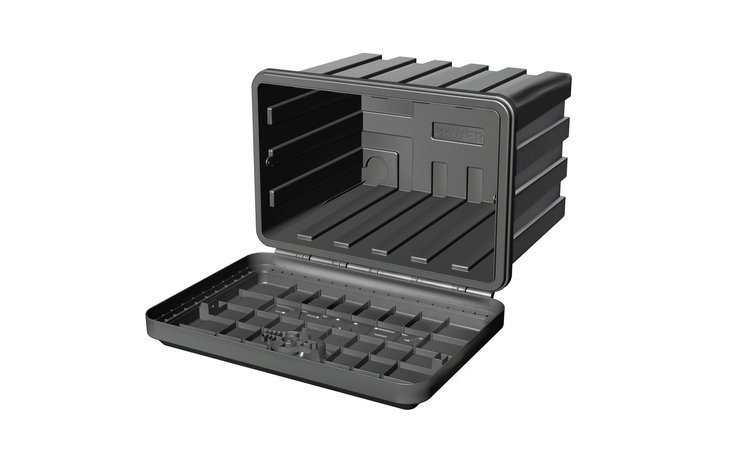 Basic Bawer polypropylene toolbox E0 140 00 max load 40kg