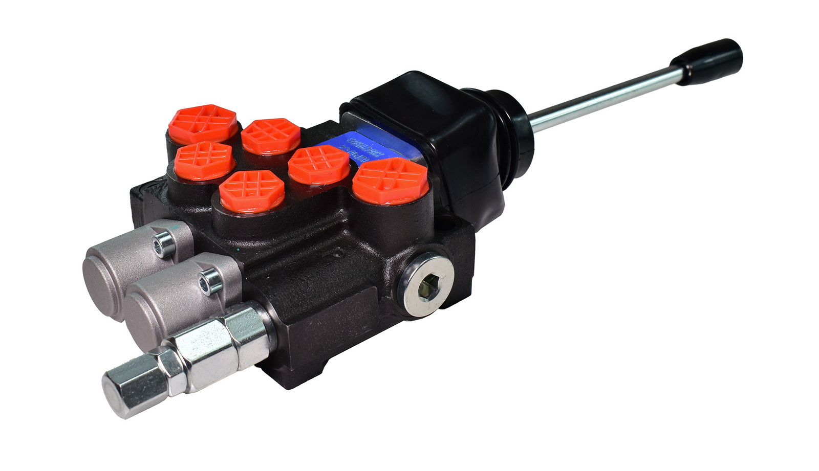 PRESKO Hydraulic Directional Control Valve,  2-way, 40 l, joystick, nipples