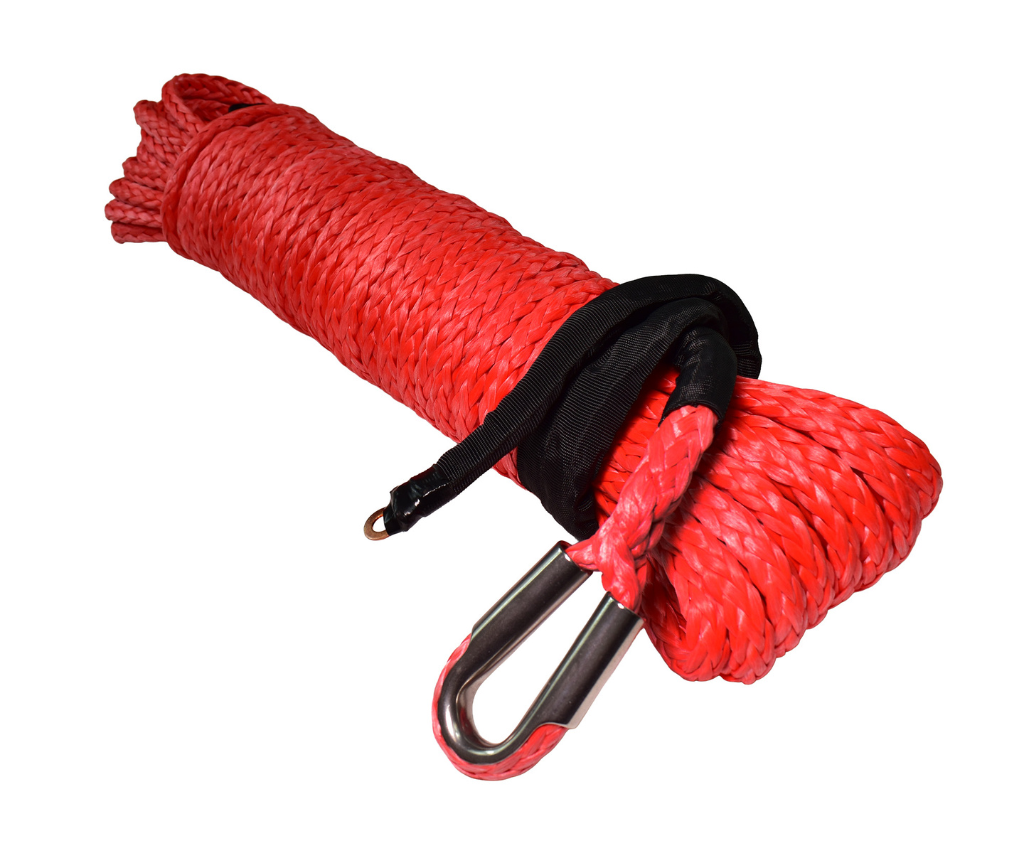 Synthetic rope 12 mm x 25 m for winches
