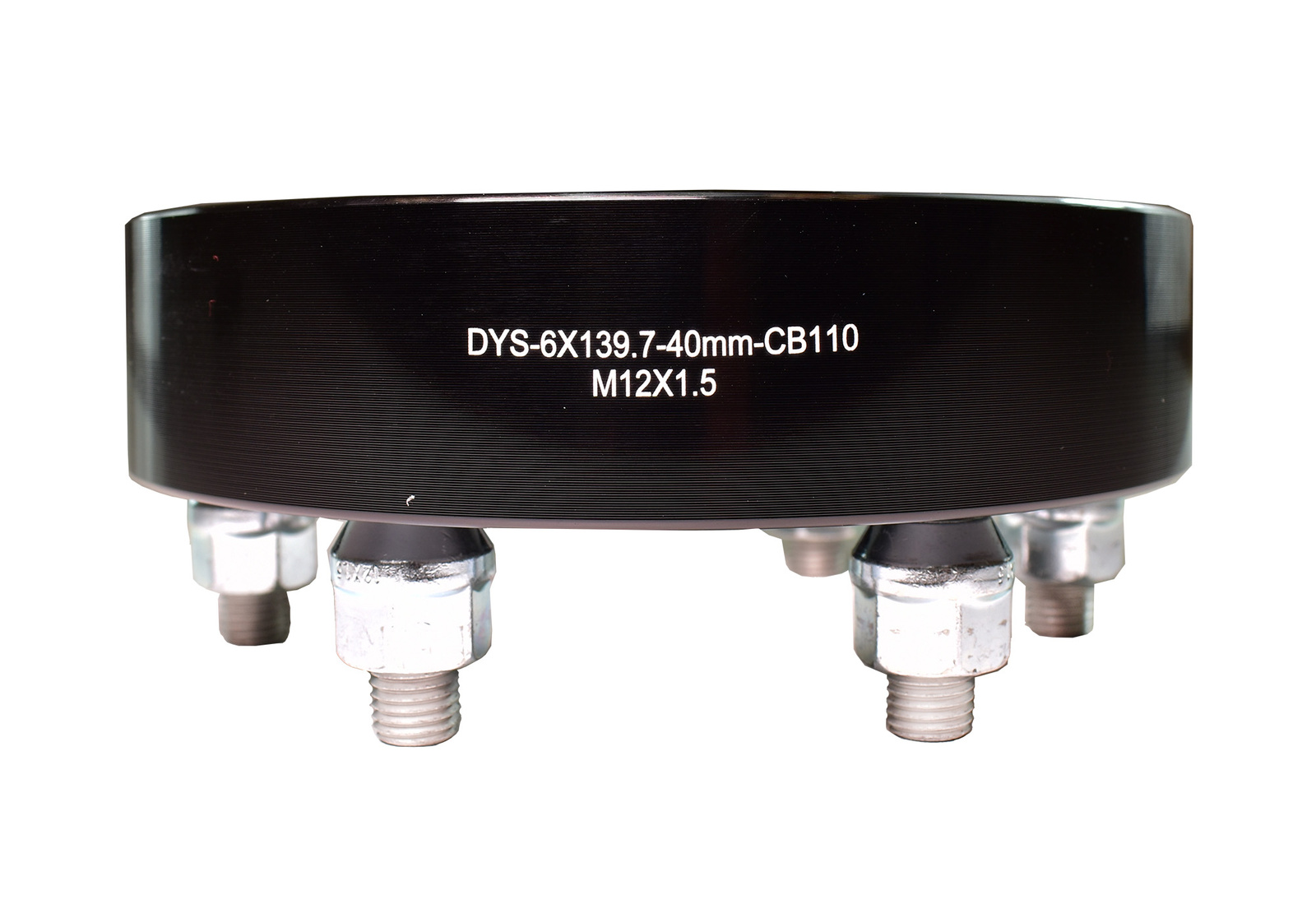 Wheel spacer DYS19-6x139.7-40mm-CB110- M12x1.5. Toyota