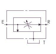 Flow regulator, HBS, B1306010100, 3/4