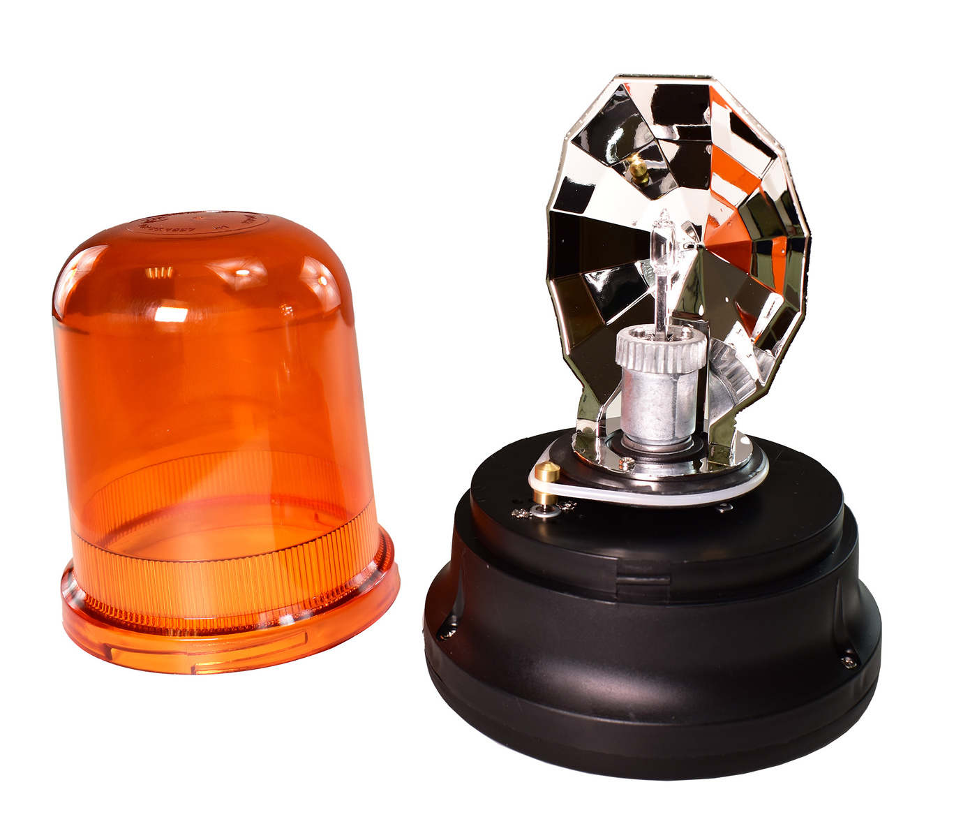 Warning lamp beacon halogen 12/24V magnet