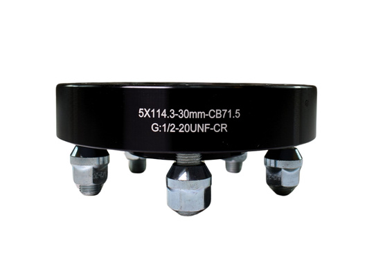 Distanzstück 5x114.3-30mm-CB71.5 mit JEEP Zentrierung. Satz von 4Stück.